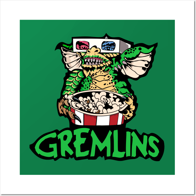 Gremlins Wall Art by Frajtgorski